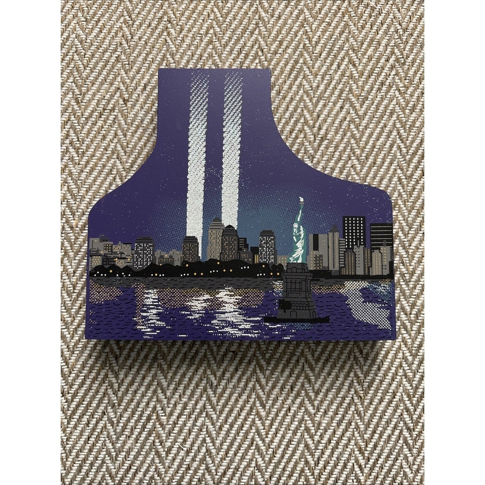 Cat's Meow 2002 Trade Center 9/11 Light Beam Tribute Statue of Liberty N.Y.